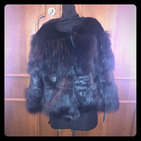 Andrew Marc Jackets & Blazers - New Faux Fur Coat